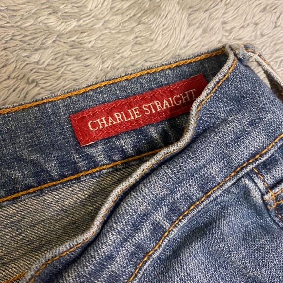 Lucky Brand Charlie Straight Regular 12/31 Denim Jeans - Picture 3 of 5